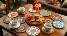 stylish coasters for gatherings