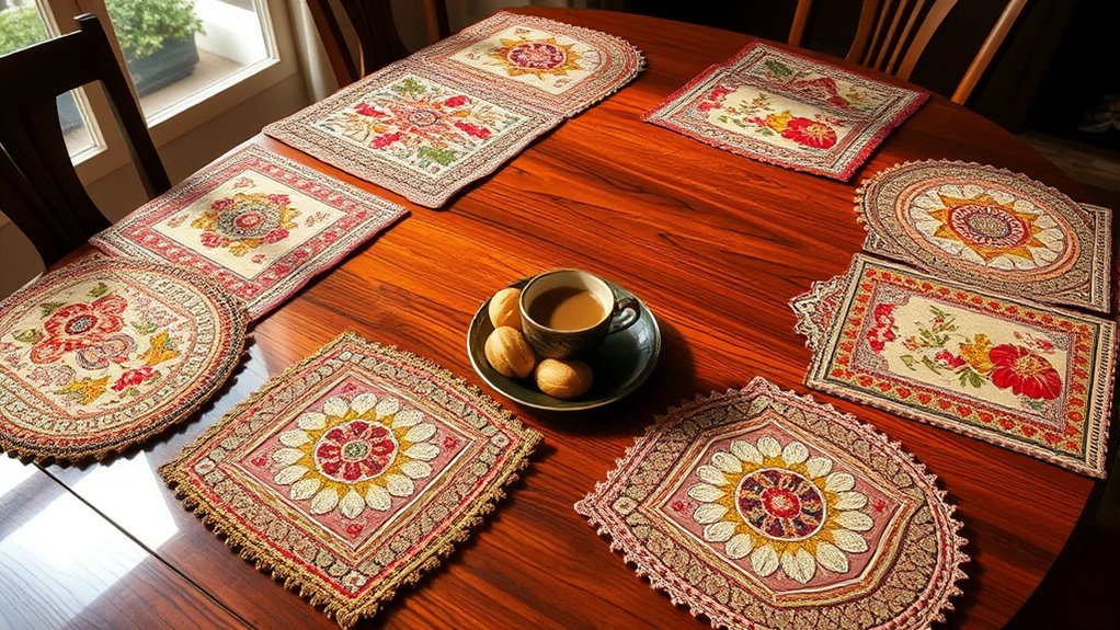 stylish coffee placemats selection