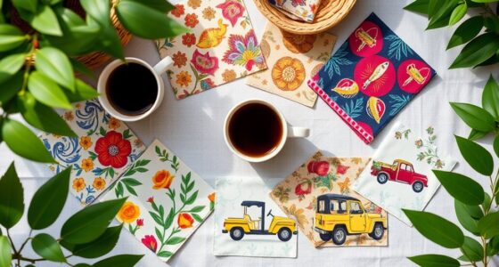 stylish functional coffee napkins