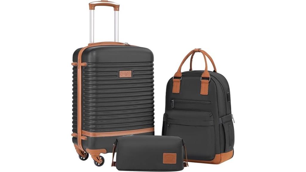 stylish travel luggage collection
