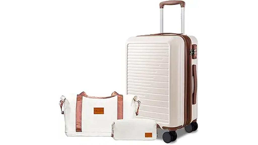 stylish travel luggage set