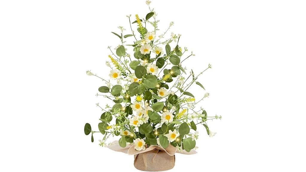summer led tabletop tree
