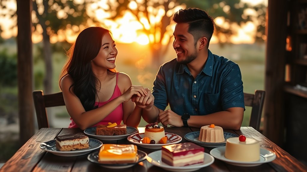 sweet connections through sharing
