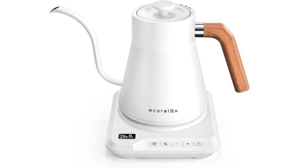 temperature controlled gooseneck kettle