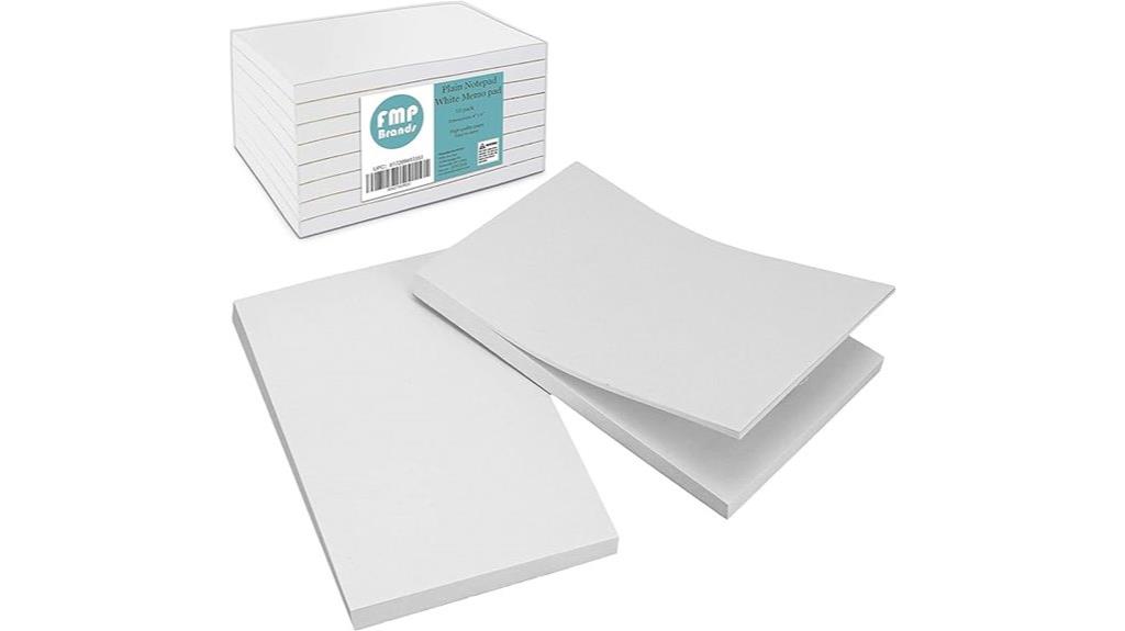 ten pack note pads