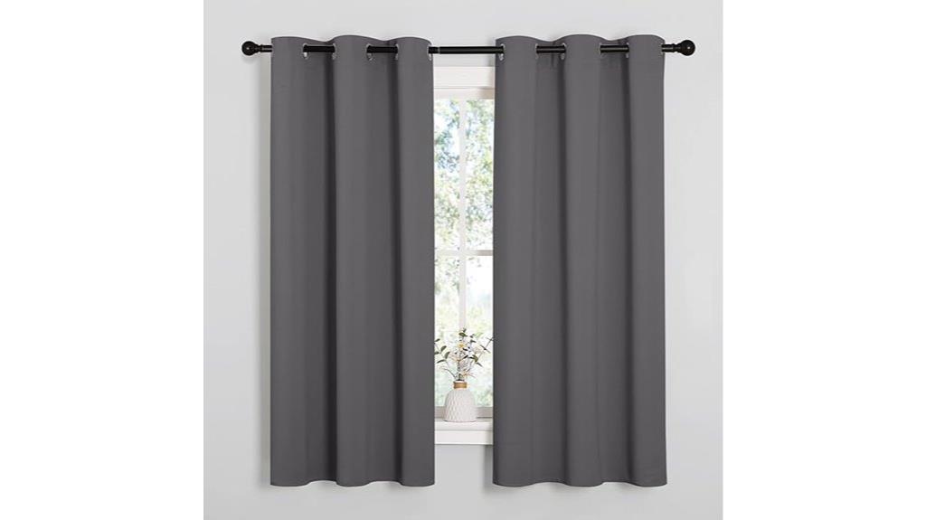thermal insulated blackout curtains