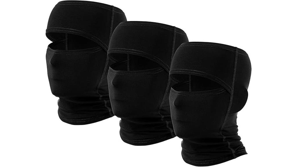 three pack face masks