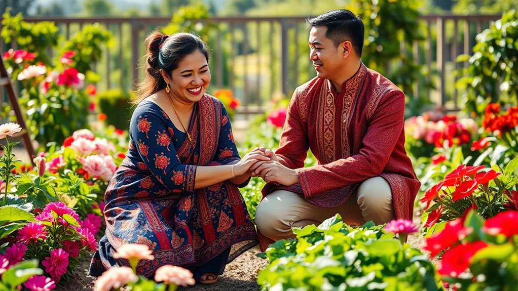 tradition strengthens couple bond