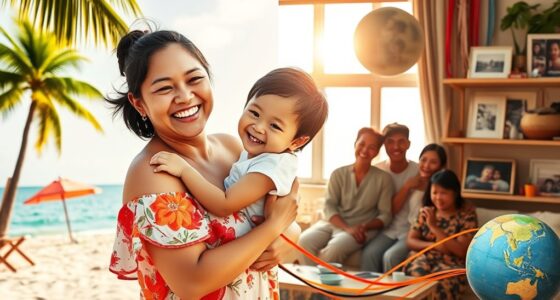 transcontinental family connection established