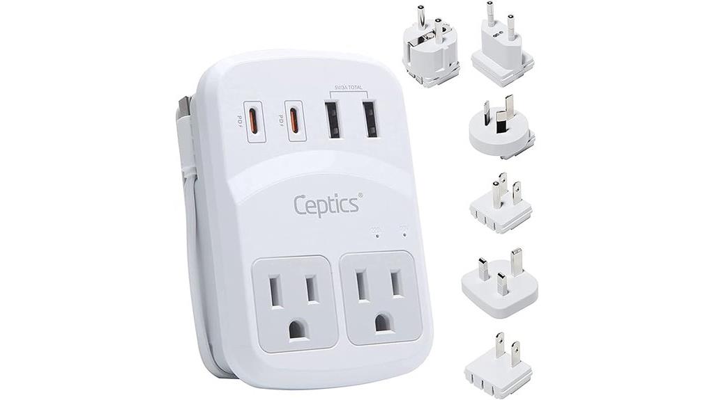 travel adapter kit set