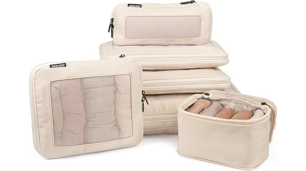 travel compression packing cubes