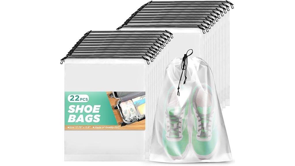 travel friendly shoe storage