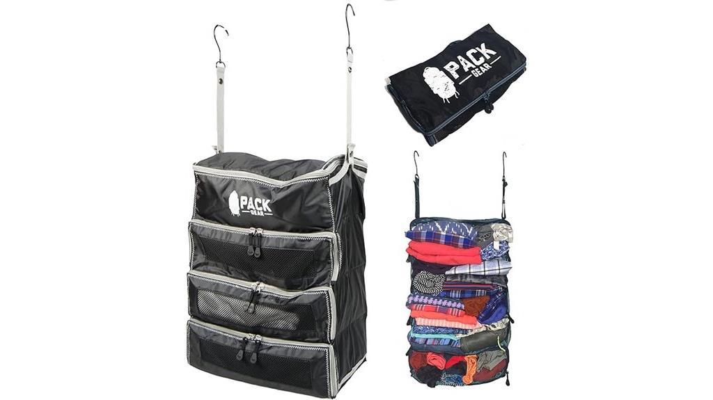 travel organizer for gear