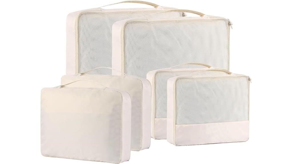 travel packing cube set