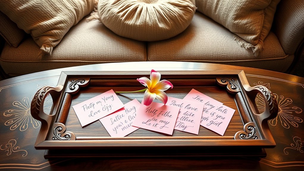 trays for love notes