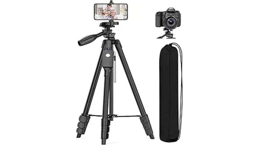 tripod with remote included