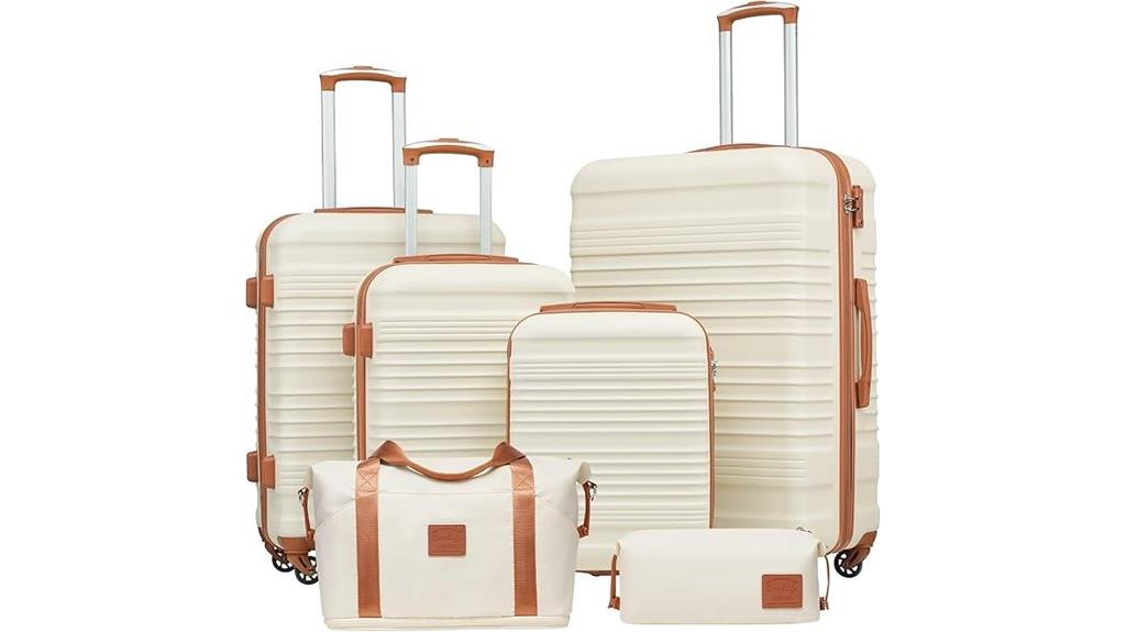 tsa locked luggage travel set