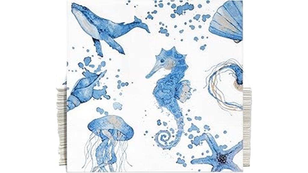 under the sea napkins