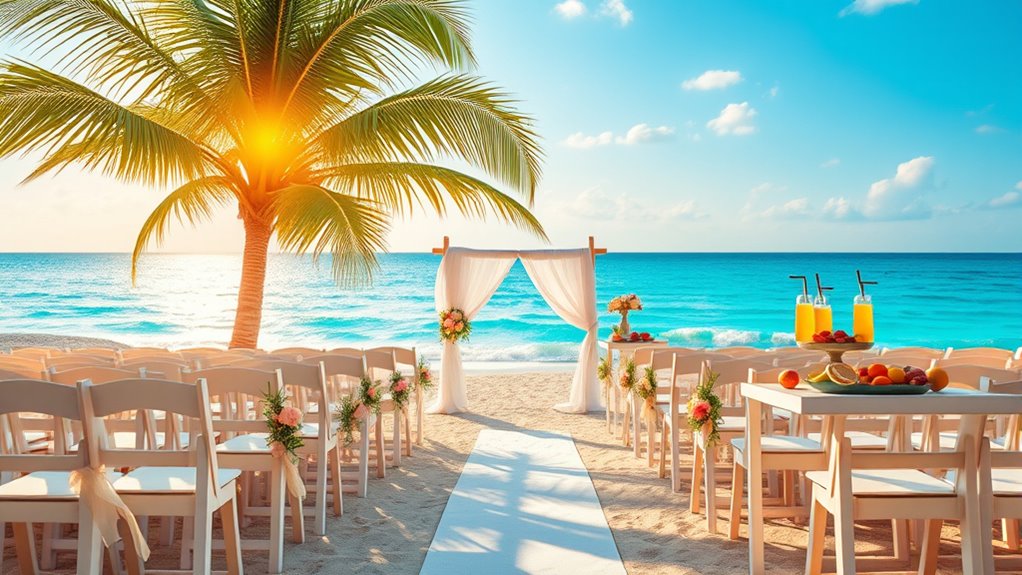 unforgettable beach wedding experience