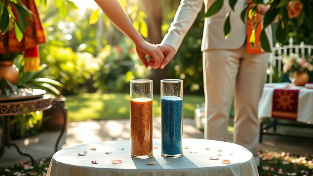 unity through blended sands