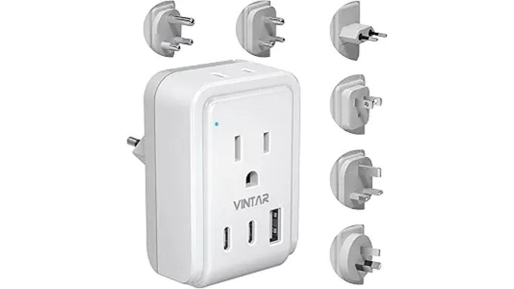 universal travel adapter kit