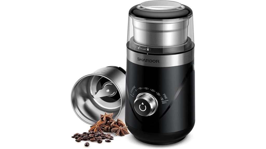 upgraded electric coffee grinder