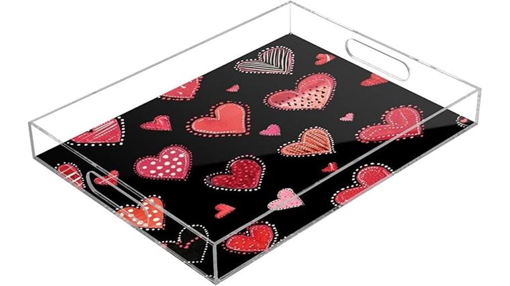 valentine s day serving tray