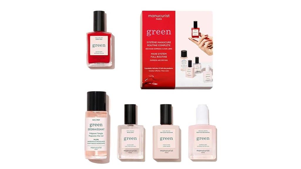 vegan plant based manicure set