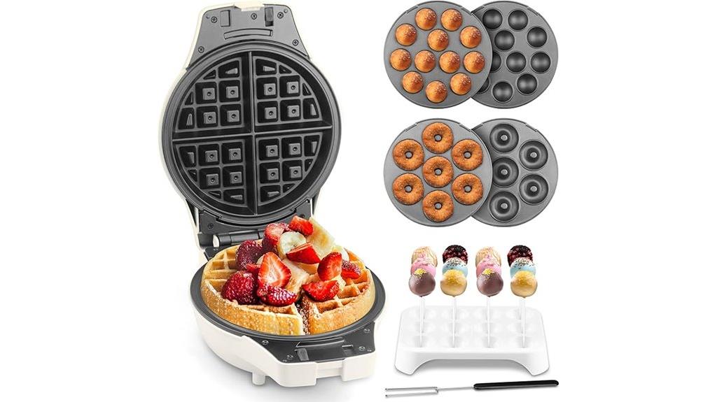 versatile belgian waffle maker
