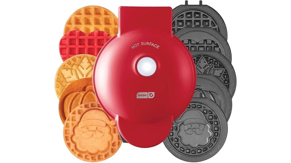 versatile mini waffle maker