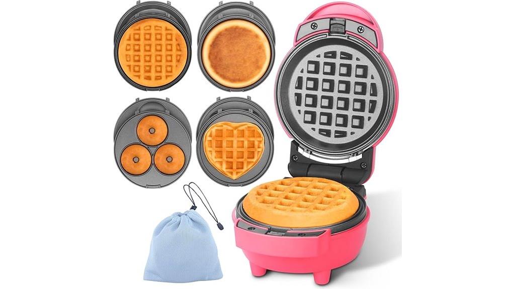 versatile mini waffle maker