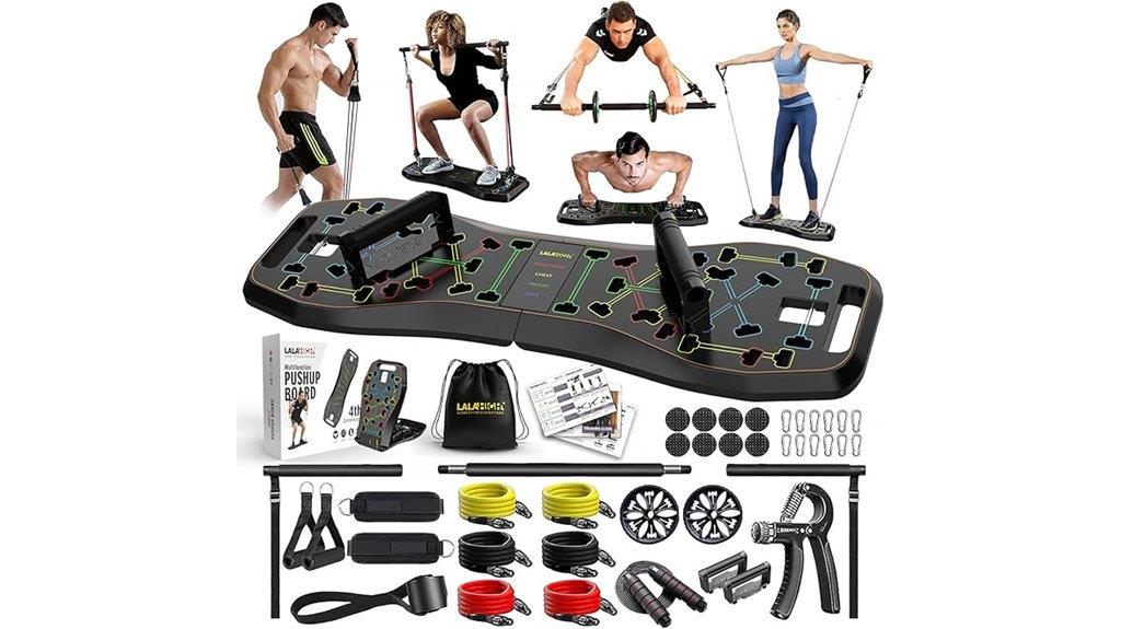 versatile multi functional workout system