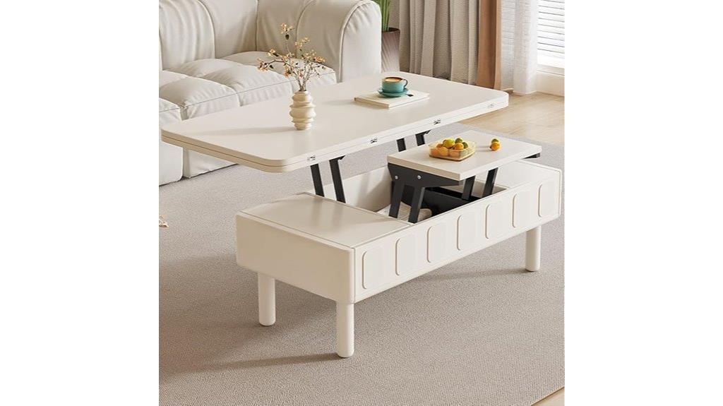 versatile storage coffee table