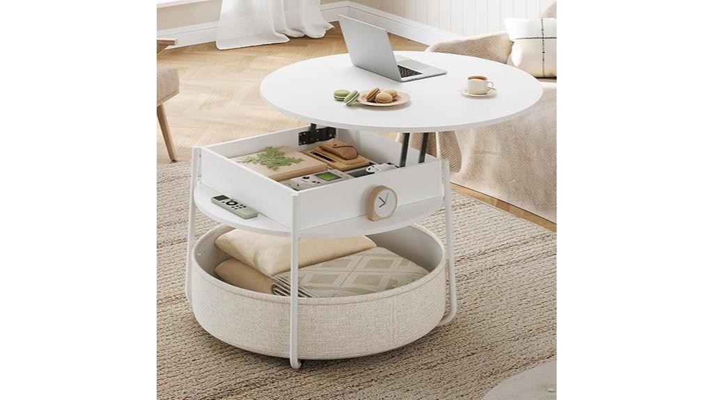 versatile storage coffee table