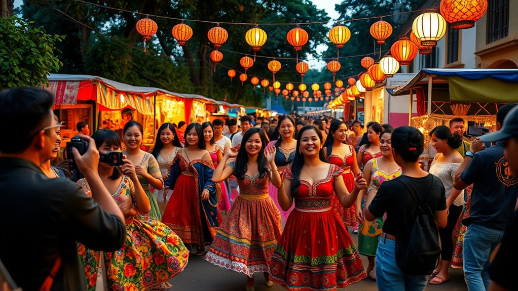 vibrant filipino cultural festivals