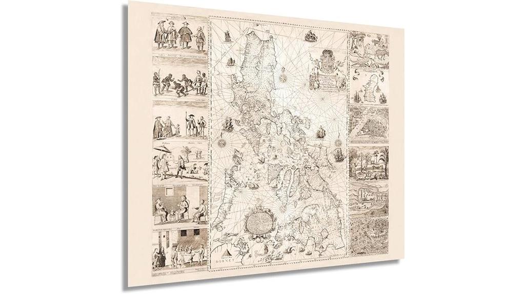 vintage philippines wall art