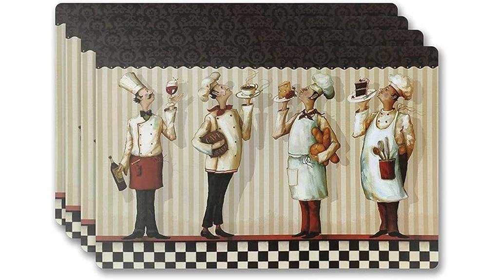 vinyl placemats for dining