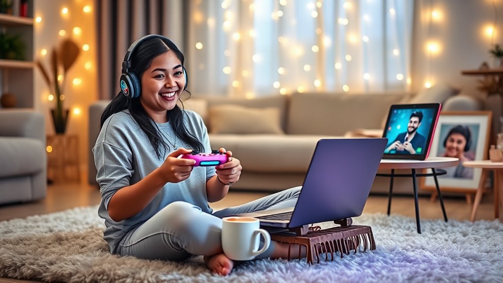virtual bonding through activities