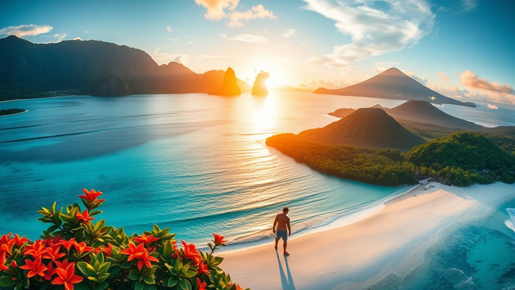 volcanic landscapes and romance