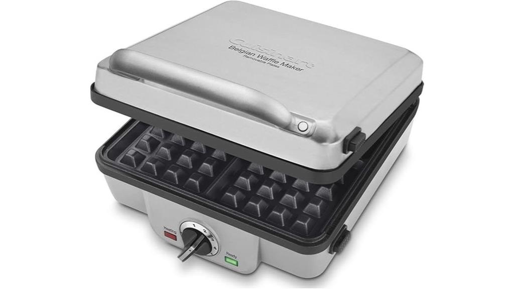 waffle maker with pancakes
