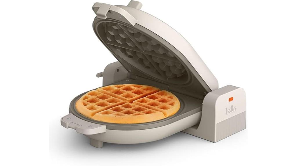 waffle maker with storage