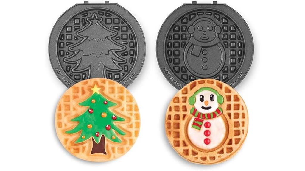 waffle plates for holidays