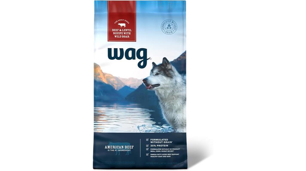 wag grain free dog food