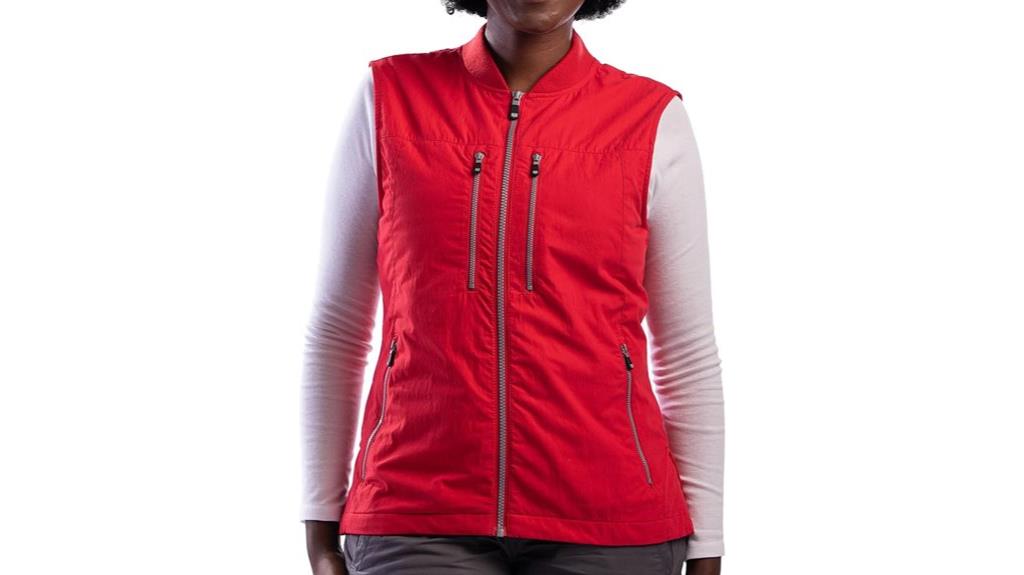 water repellent hidden pockets