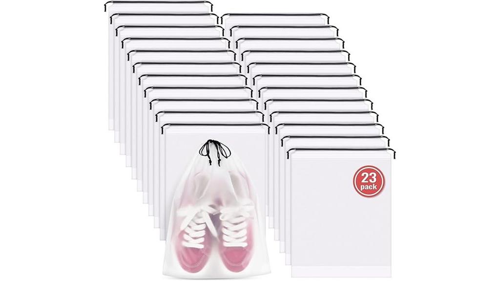 waterproof packing shoe bags