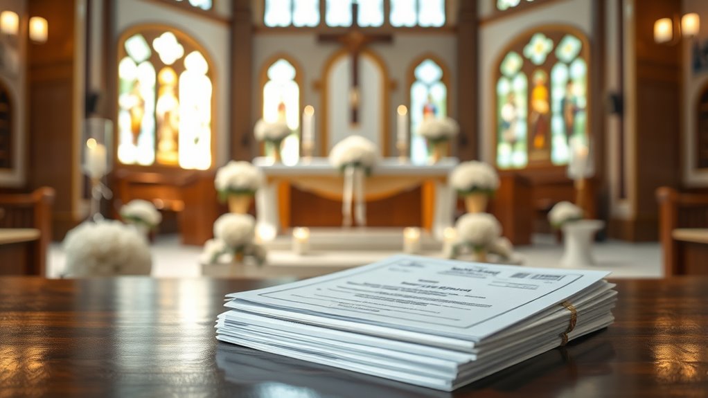 wedding document requirements checklist
