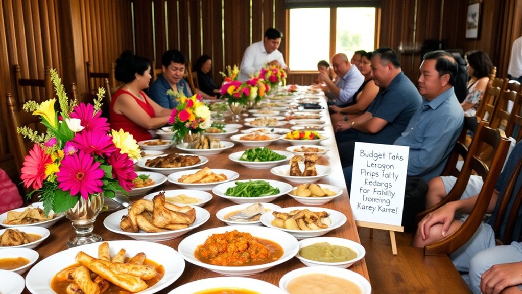 wedding food budgeting tips