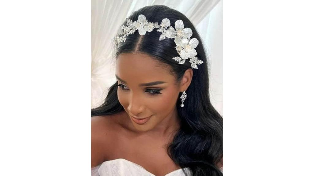 wedding headband floral accessories