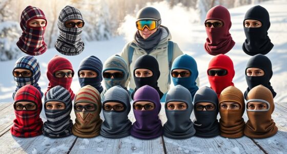 winter sports balaclavas selection