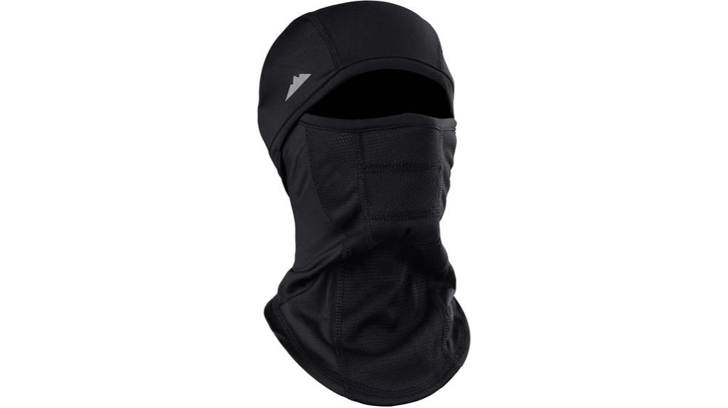 winter sports face protection